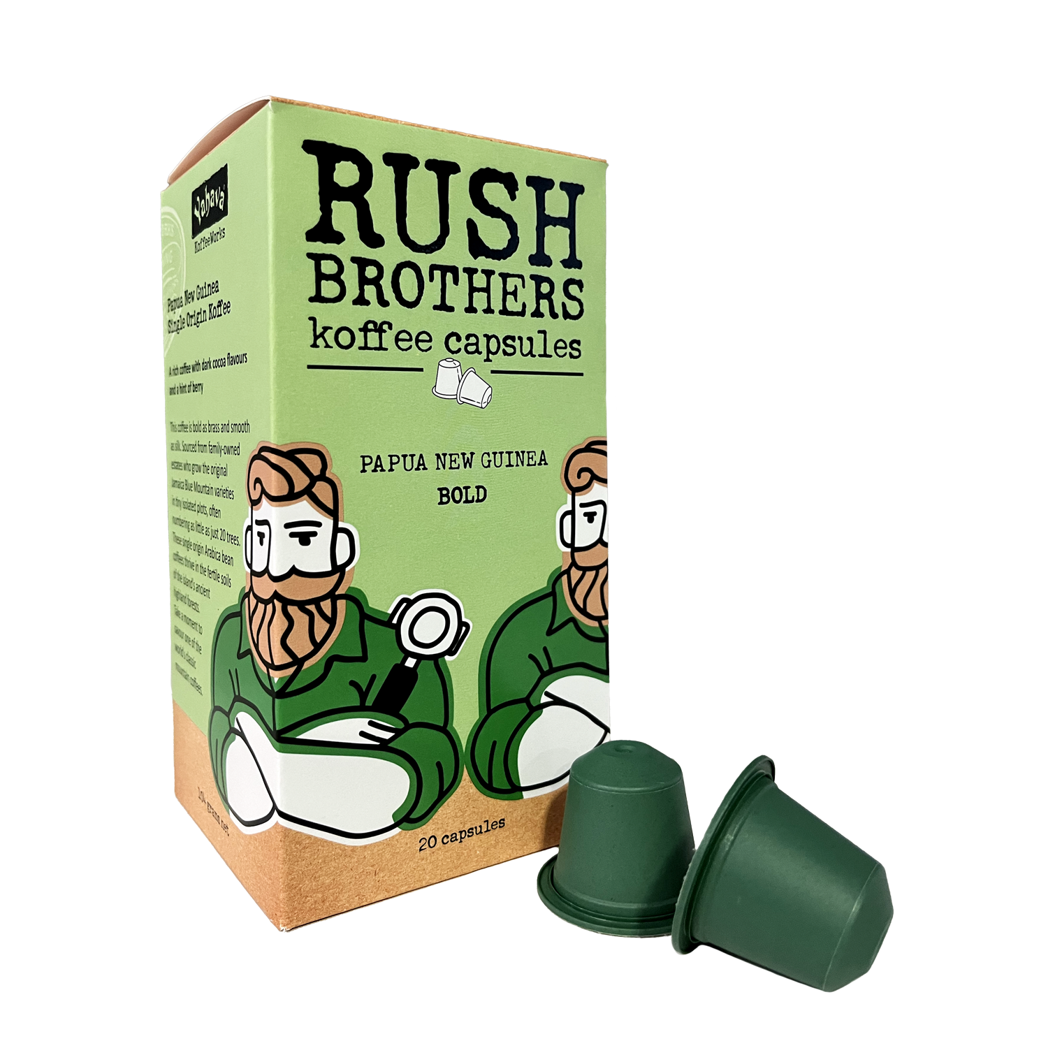 Yahava Rush Brother Capsules/Pods - Papua New Guinea