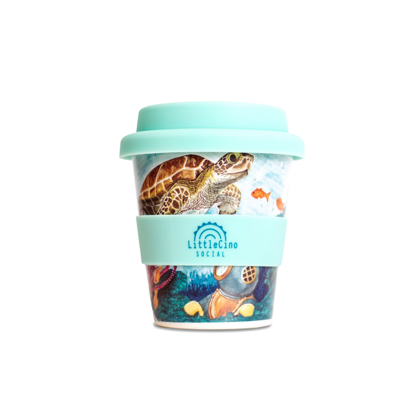 LittleCino Social Cup w/ straw