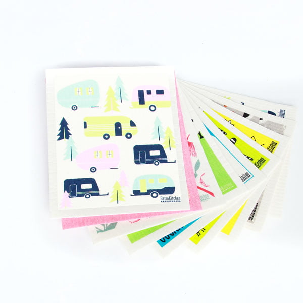 Compostable Retro Kitchen Sponge