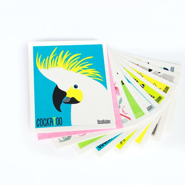 Compostable Retro Kitchen Sponge